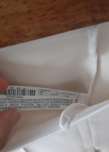 Oysho Tek Piliseli Bol Kumaş Pantolon - Görsel 5