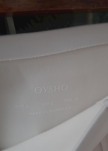 Oysho Tek Piliseli Bol Kumaş Pantolon - Görsel 4