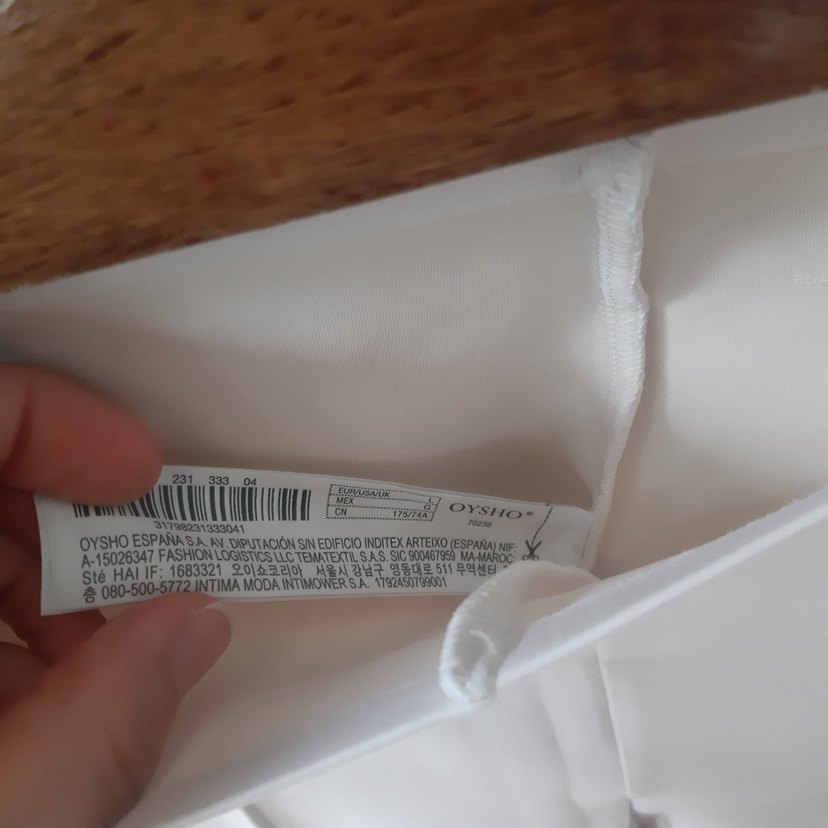 Oysho Tek Piliseli Bol Kumaş Pantolon - Görsel 5