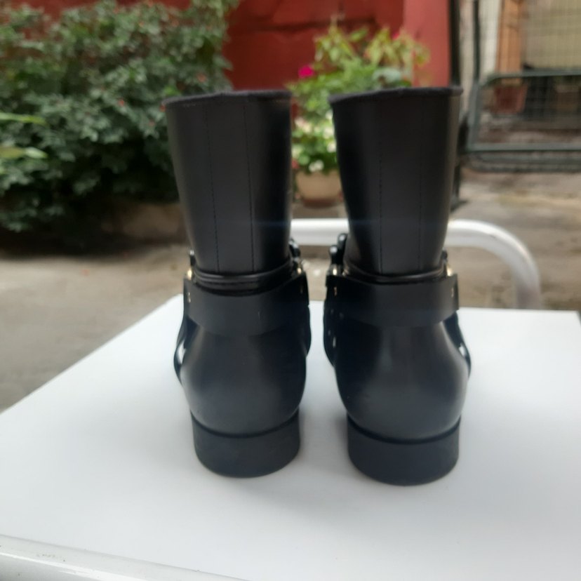 İtalyan marka zincir detaylı kauçuk bot - Görsel 4