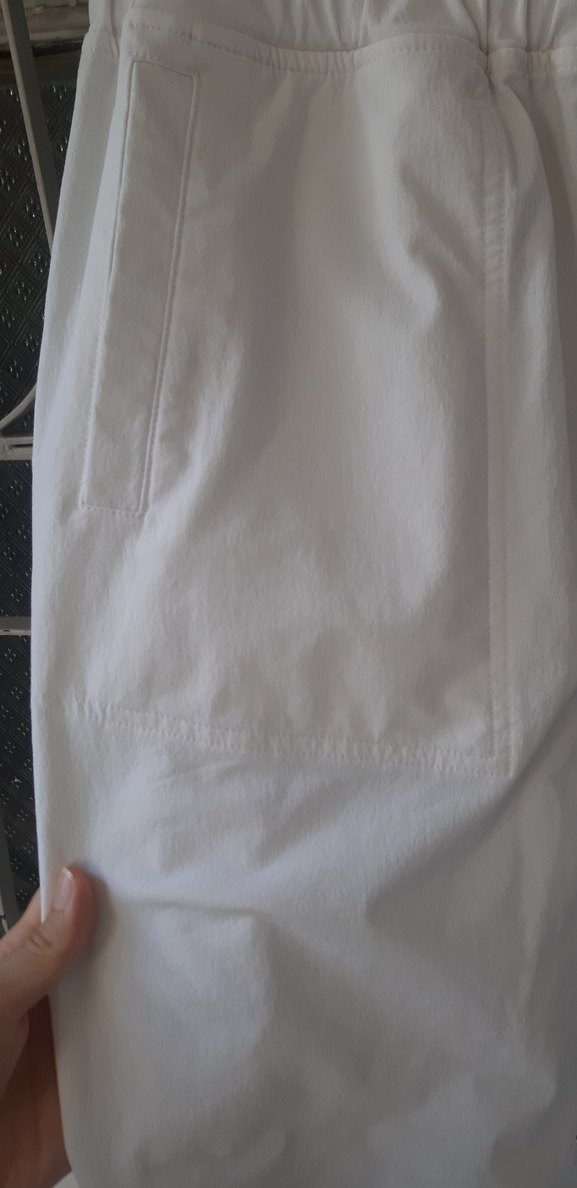 Beyaz Jogger Pantolon - Görsel 4