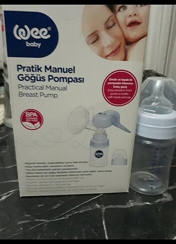 Wee baby gögüs pompası