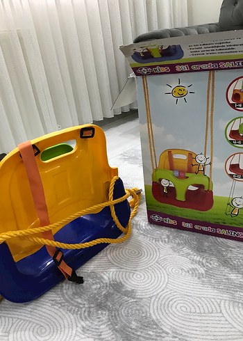 Renkli Çok Amaçlı Bebek Salıncak - Görsel 4