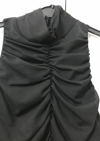 Siyah  Abiye Elbise - Görsel 3