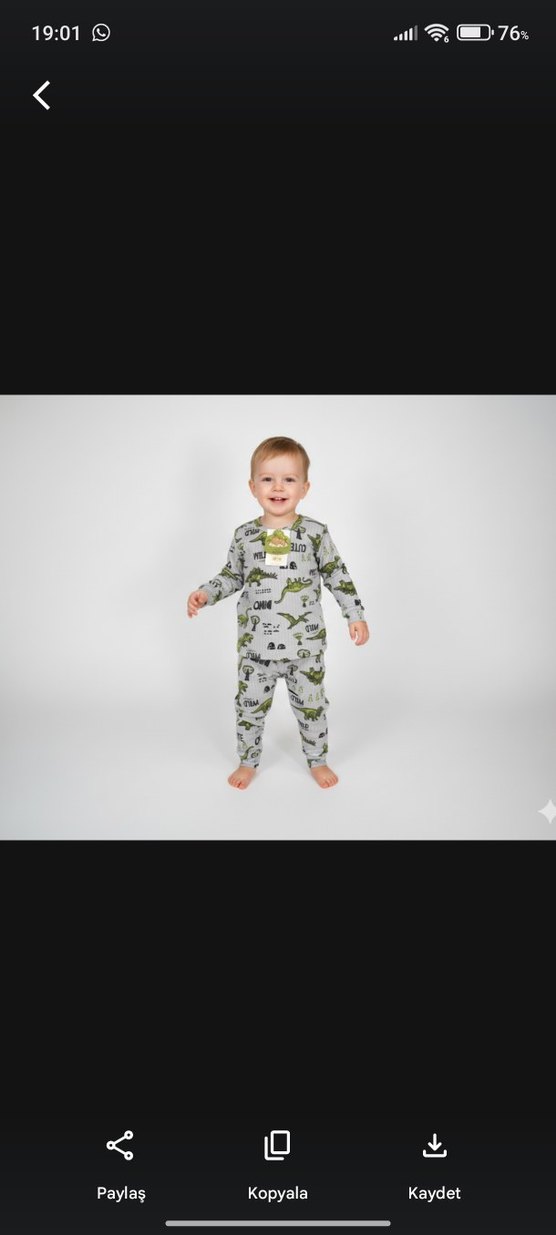 Erkek Çocuk Pijama Takımı - Görsel 2