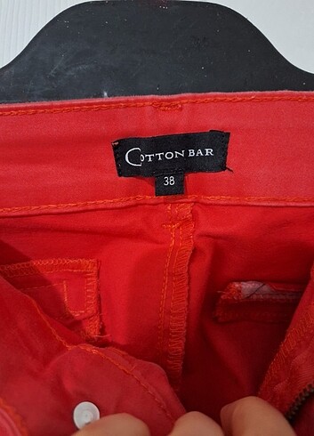 m Beden Cotton bar kadın pantolon