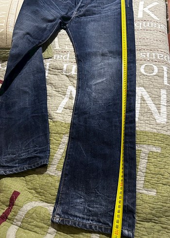 H&M Koyu Mavi Denim Erkek Jean - Görsel 7