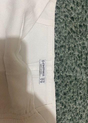 Stradivairus beyaz mini etek - Görsel 3