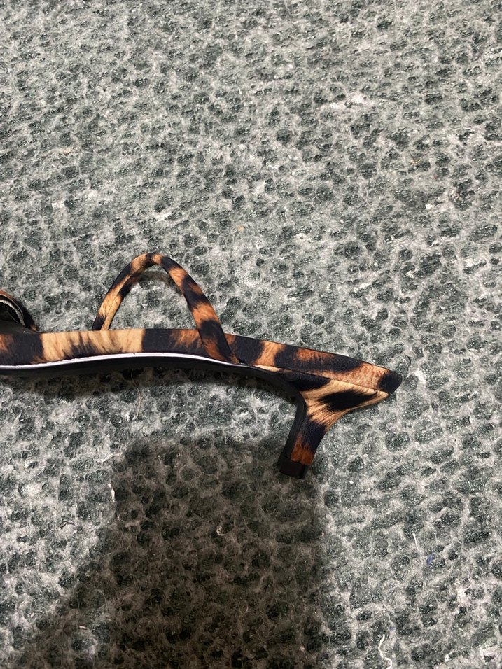 Pull and bear leoparlı topuklu terlik - Görsel 2