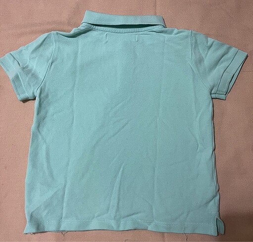 5 Yaş Beden turkuaz Renk Zara polo yaka tshirt