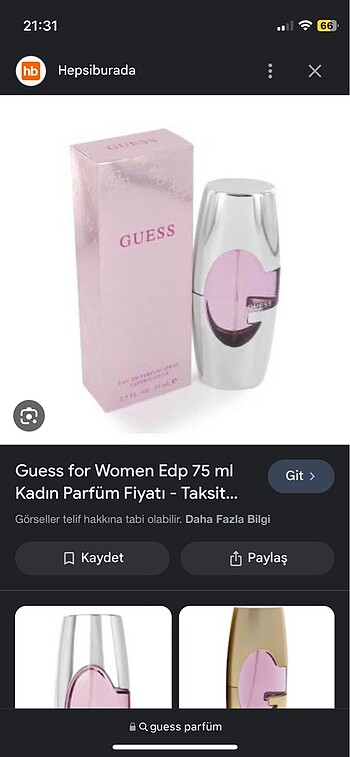 Amway Amway ve guess parfüm