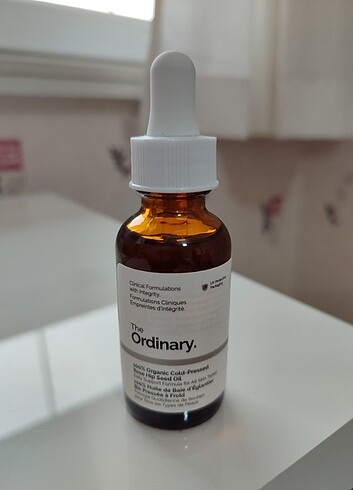 The Ordinary 100% Organic Rose Hip Seed Oil - Görsel 5
