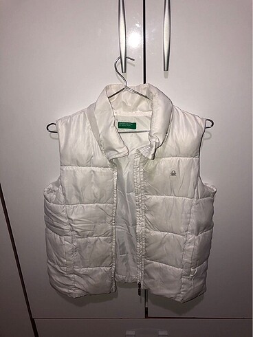 Unisex Benetton Çocuk Beyaz Şişme Yelek