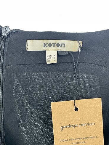 m Beden siyah Renk Koton Kısa Elbise %70 İndirimli.
