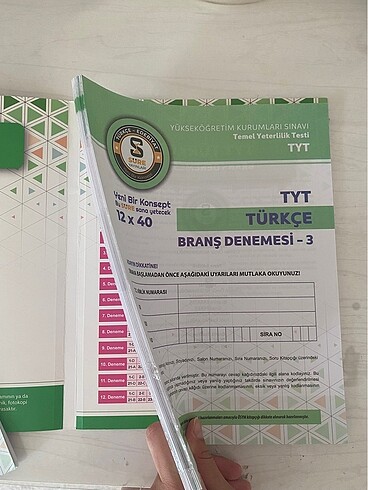  Güncel basım Türkçe denemesi