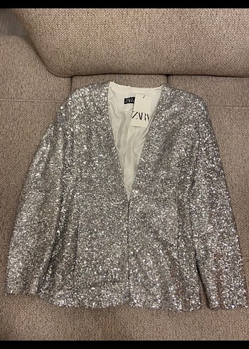 Zara Zara Payetli Ceket