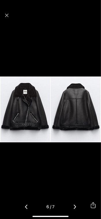 xs Beden Zara Biker Ceket