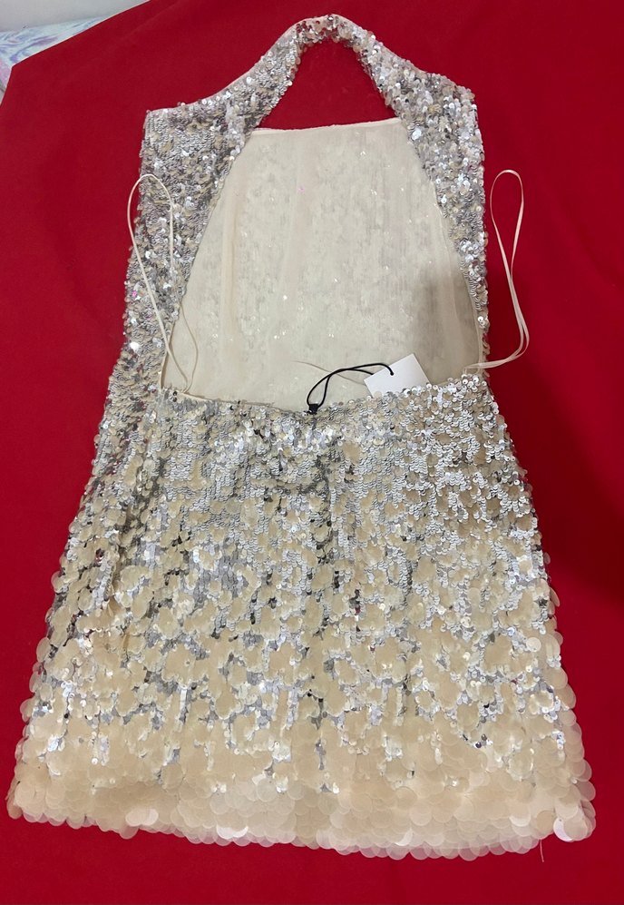 Zara Etiketli Payetli Elbise - Görsel 2