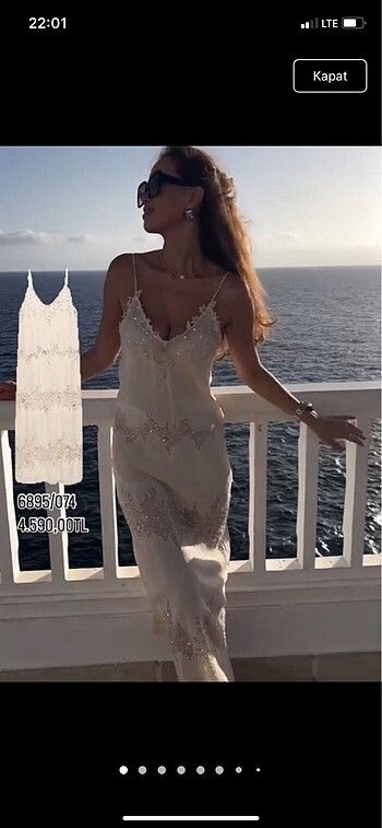 Zara Zara İşlemeli Elbise