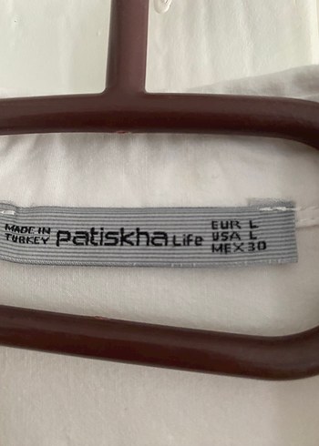 Düğmeli Beyaz Pamuklu Salaş Kadın Gömlek - Görsel 4