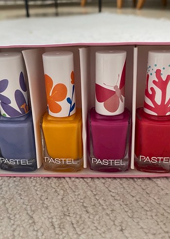 Pastel Çok Renkli Oje Seti - Görsel 4