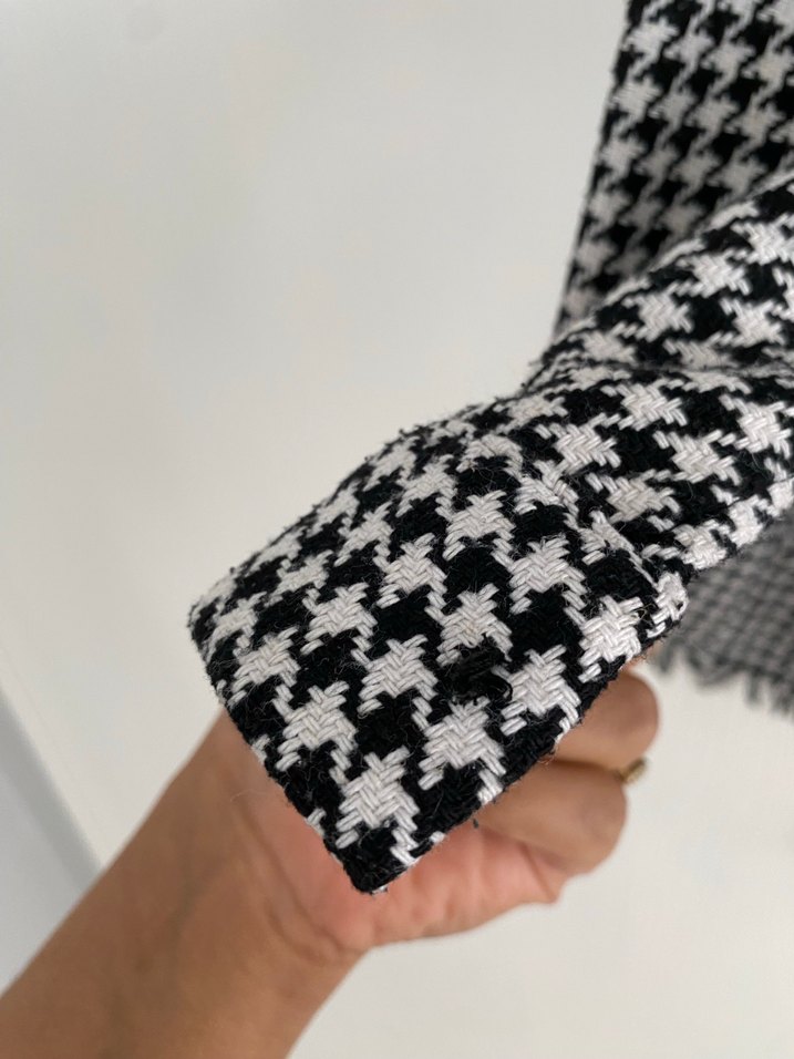 Gri Düğmeli Uzun Kollu Kadın Gömlek - Görsel 3