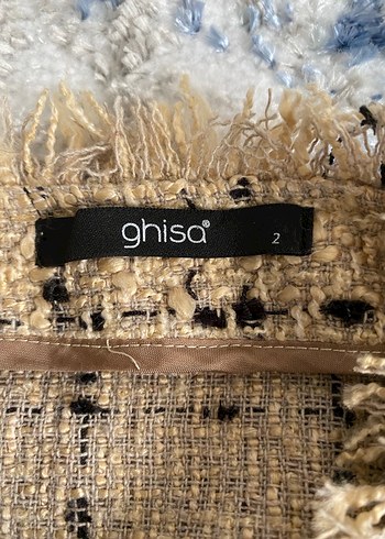 Bej Örgü Bohem Kolsuz Kadın Yelek - Görsel 7