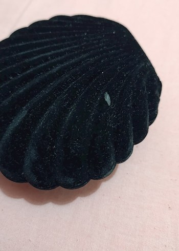 Siyah Kadife Takı Kolye Kutusu - Görsel 2