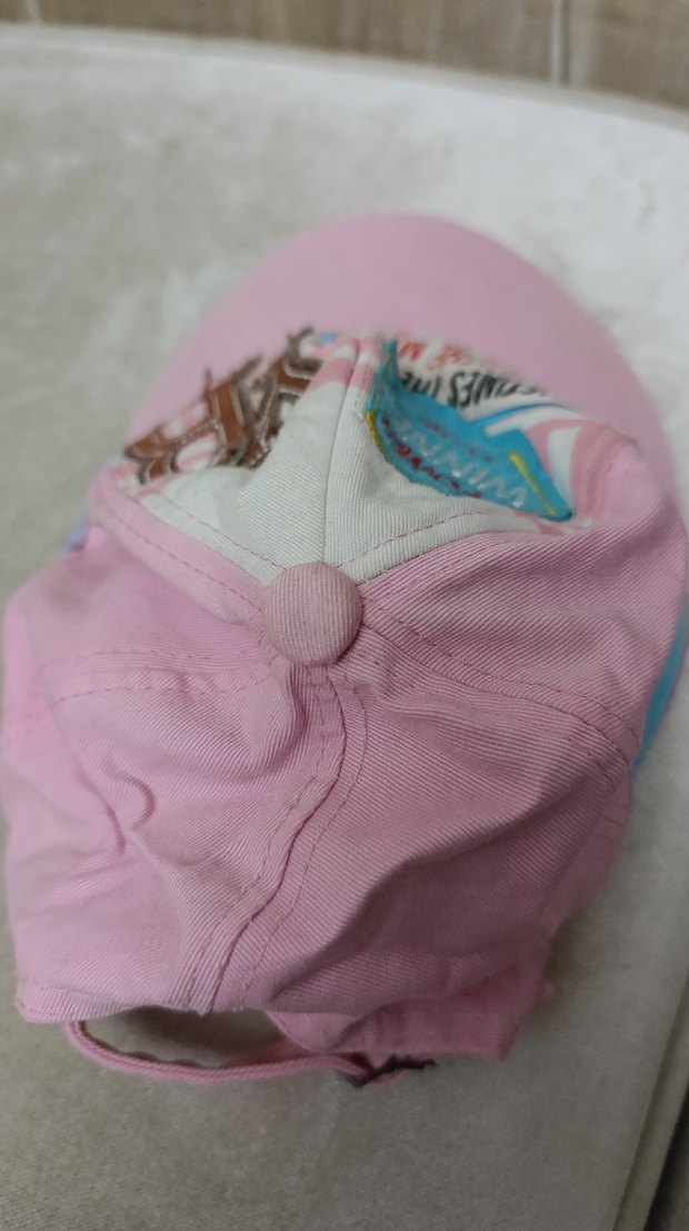 Pembe Pastel Şapka, Tokalı, Spor Tarz - Görsel 4