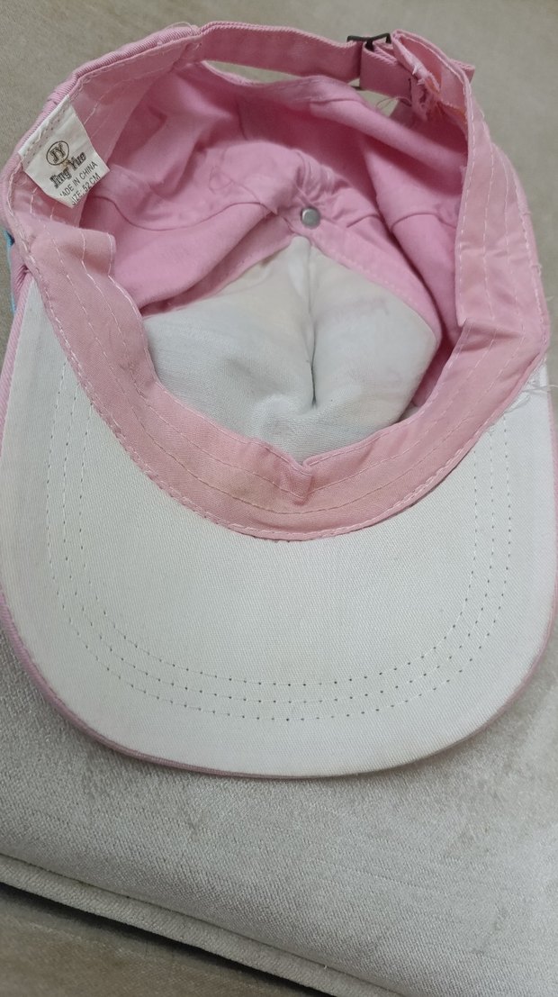 Pembe Pastel Şapka, Tokalı, Spor Tarz - Görsel 5