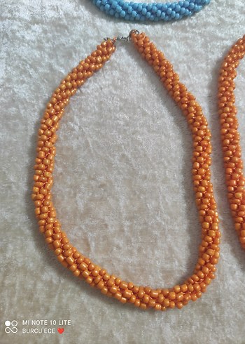 Renkli Boncuklu Uzun Bohem Kolye - Görsel 6