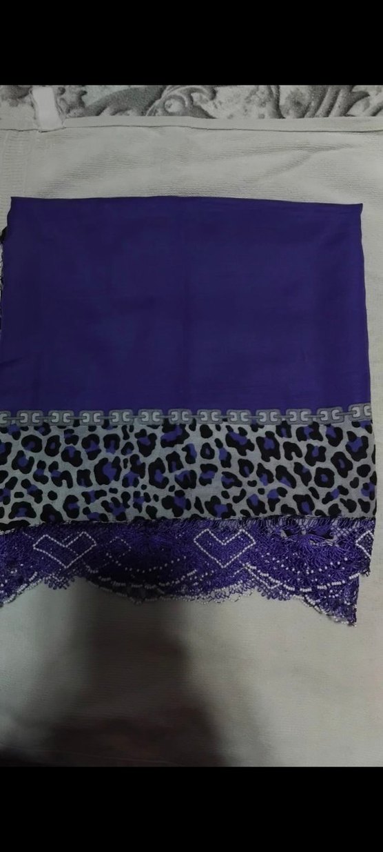 büyük oyalı çeyizlik el emeği el işi yazma tığ iğne oyalı tülben - Görsel 2