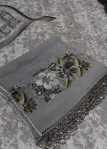 çeyizlik el emeği el işi yazma tığ iğne oyalı tülbent - Görsel 2