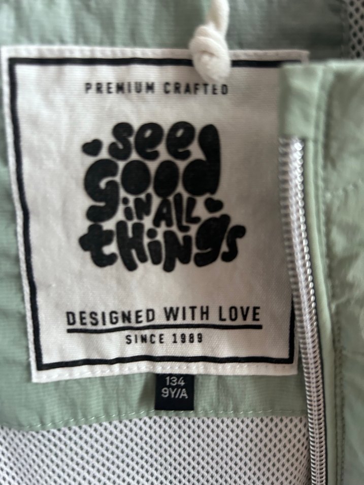 Yeşil Baskılı Midi Kadın Ceket - Görsel 2