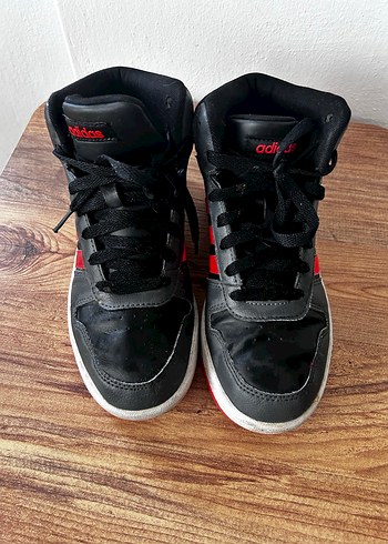 Kırmızı Siyah Erkek Çocuk Spor Ayakkabı - Görsel 5