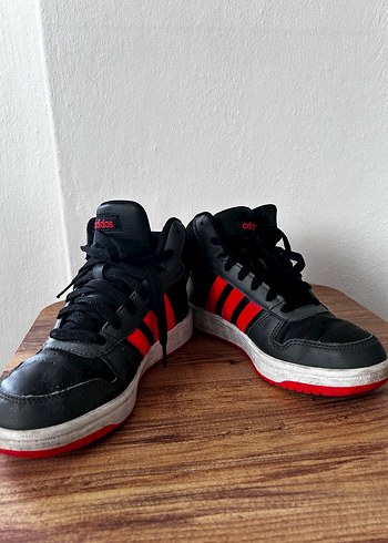 Kırmızı Siyah Erkek Çocuk Spor Ayakkabı - Görsel 8