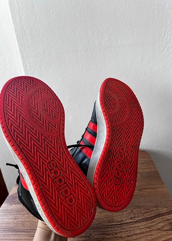 Kırmızı Siyah Erkek Çocuk Spor Ayakkabı - Görsel 7