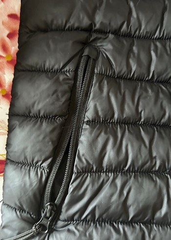 Siyah Fermuarlı Kadın Kışlık Mont - Görsel 8