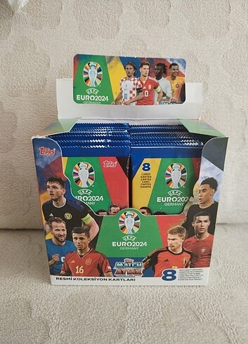 Topps Match Attax Euro 2024 Full Kutu