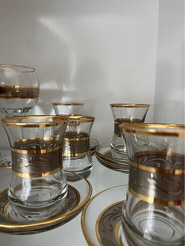 Beden Kadeh ve Çay fincanı 5li