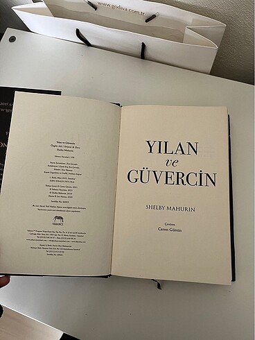  Beden yılan ve güvercin ciltli kitap