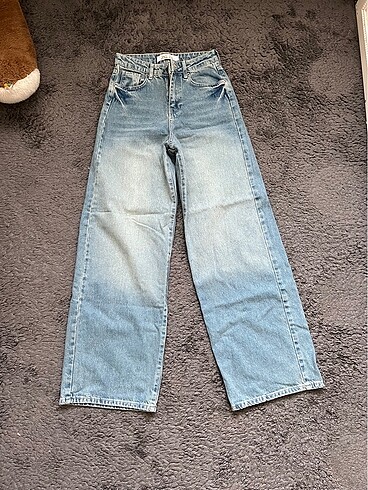 Bershka baggy wide leg jeans