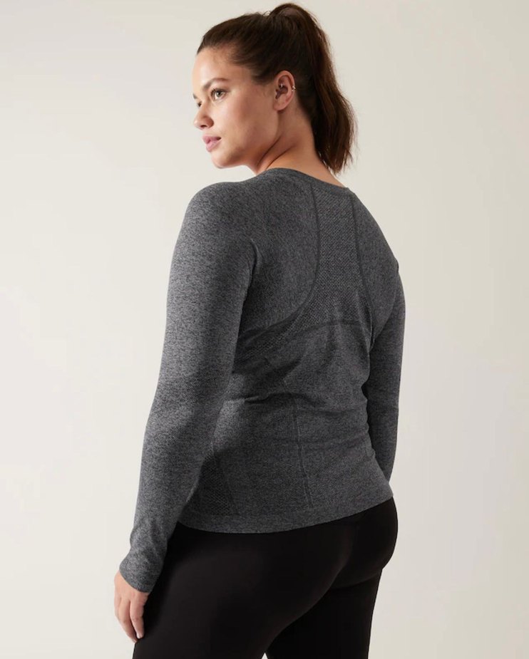 ATHLETTA Uzun Kollu Kadın Atletik Üst - Görsel 4