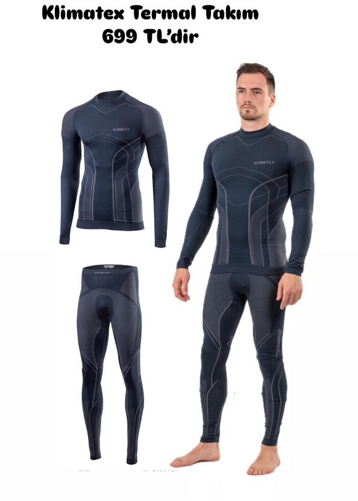 KLİMATEKS TERMAL ALT ÜST TAKIM - Görsel 2
