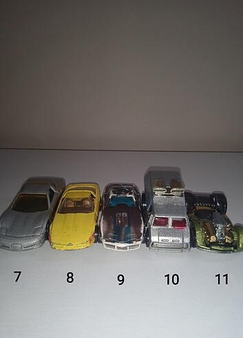 Beden HOTWHEELS Eski Mini Araba Koleksiyonu