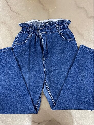 Mom Jean kot pantolon