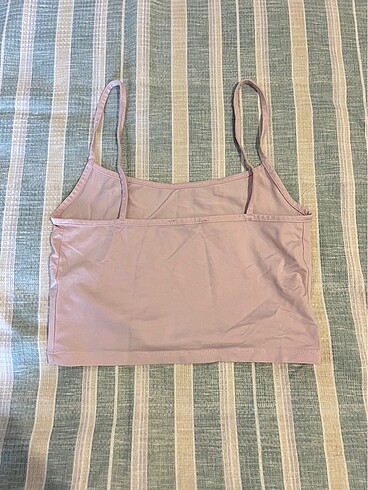 Stradivarius Askılı crop