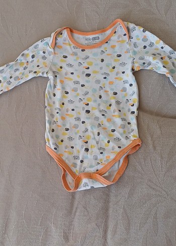 1,5 Yaş Beden 3lü uzun kollu bebek body zıbın