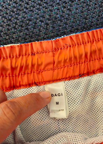 dagi Renkli Bağcıklı Erkek Mini Mayo Şort - Görsel 4