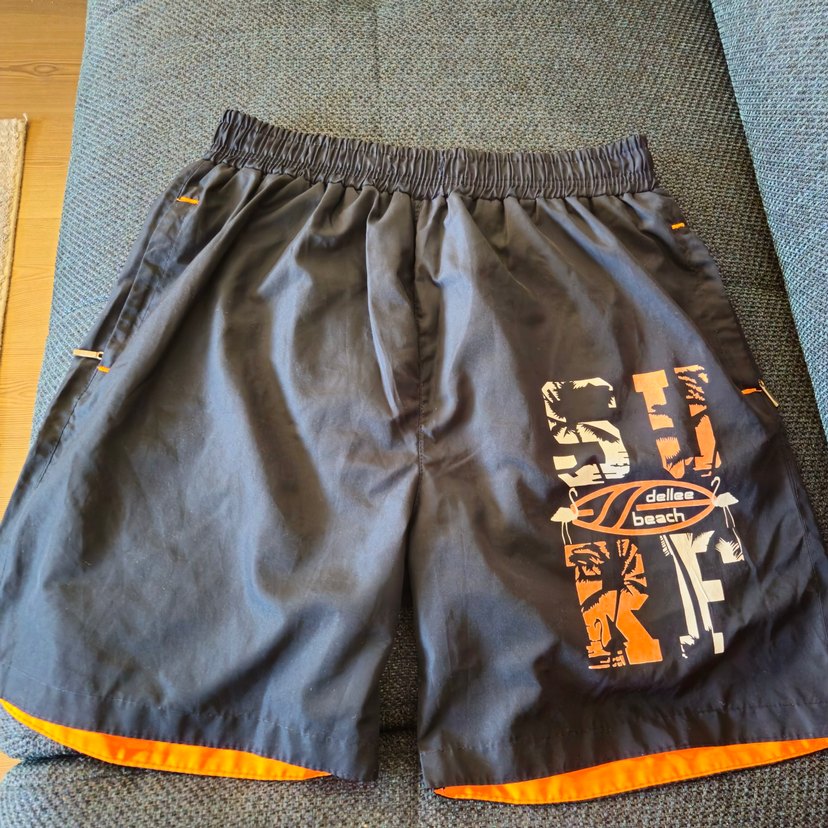 3 adet erkek deniz şortu, mayo - Görsel 5